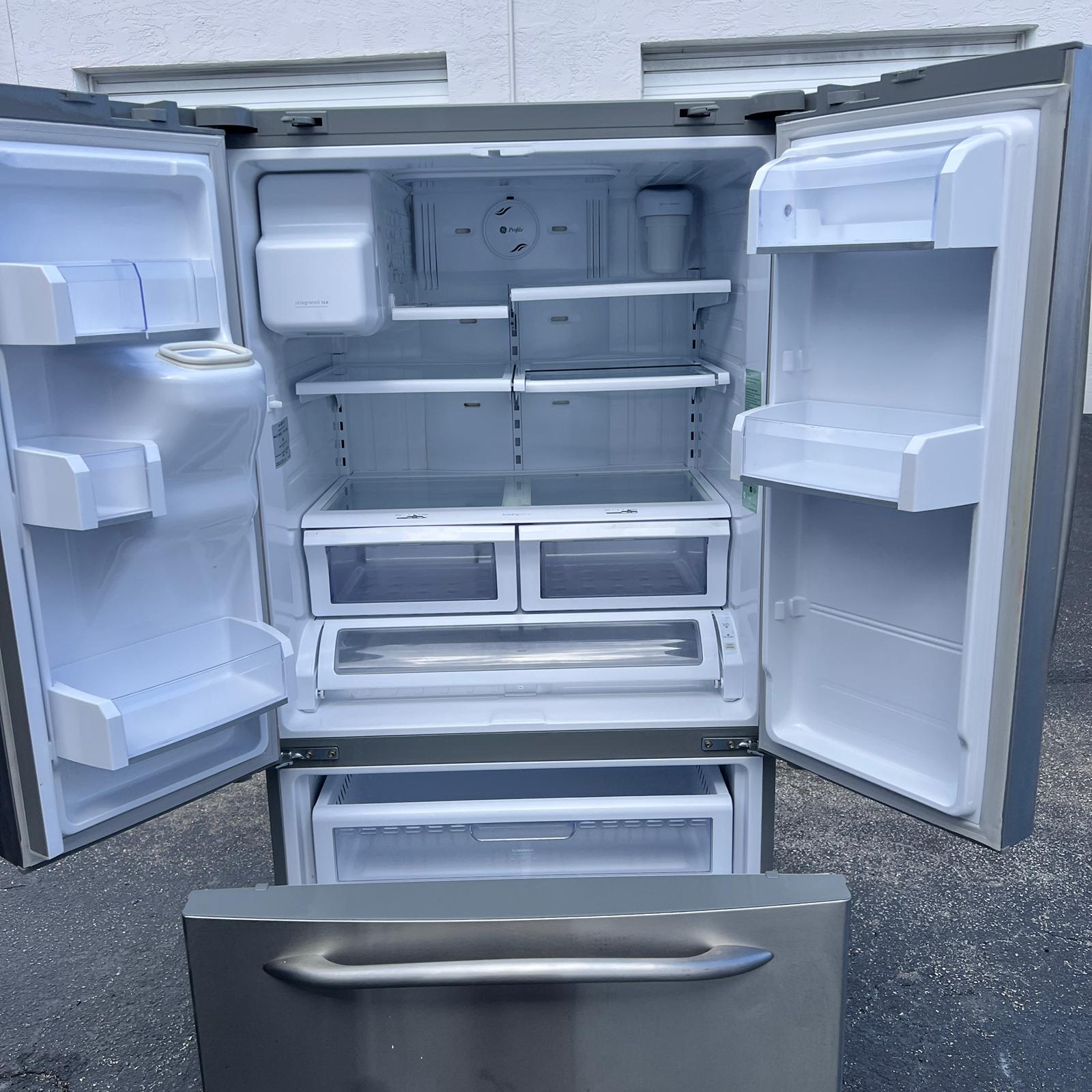 GE Profile French Door Stainless Steel Refrigerator GE Profile French Door Stainless Steel Refrigerator